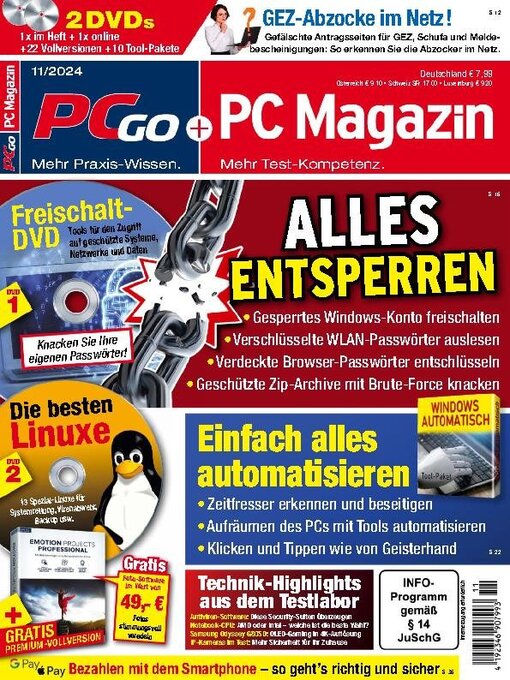 Title details for PC Magazin/PCgo by Weka Media Publishing GmbH - Available